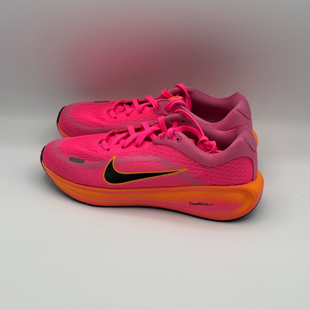 Nike Stellar Ride Shoes GS Size 4Y Pinksicle Hyper Pink Running HQ3266-603 - Picture 4 of 8